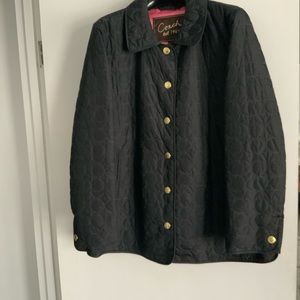 COACH DRESS LIGHTWEIGHT JACKET SIZE M. WITH SLEEPER